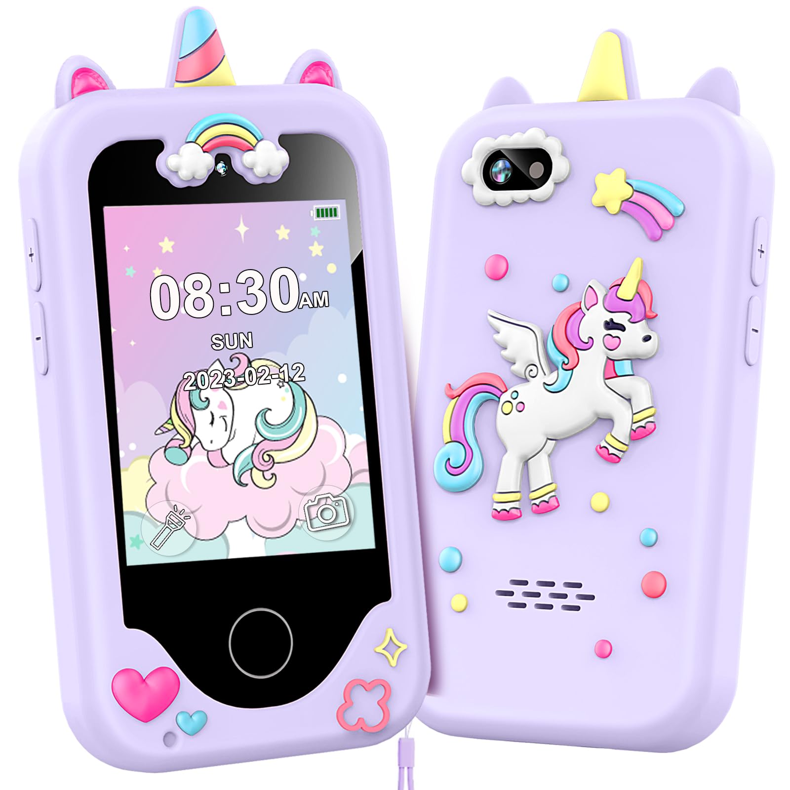 Kids Smart Phone for Girls, Christmas Birthday Gifts for Girls Age 310